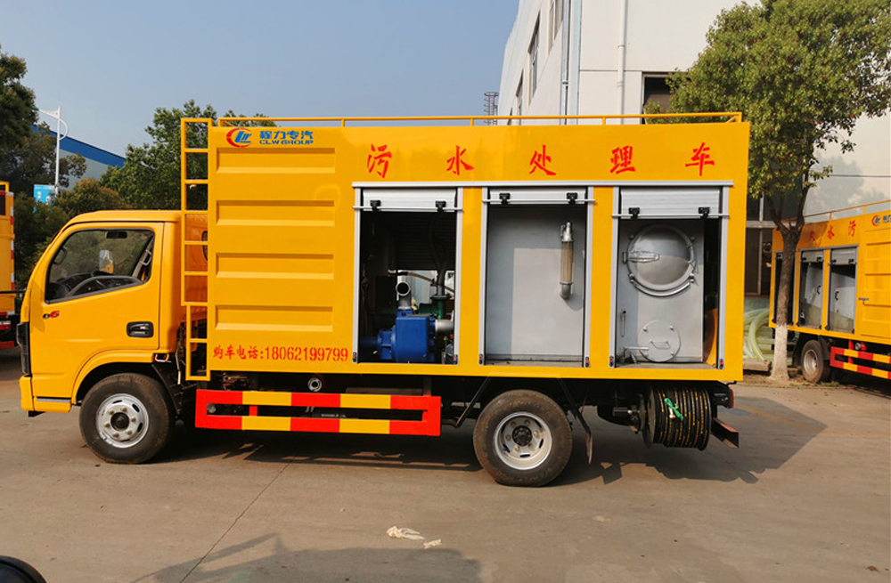 281长江路污水分离车