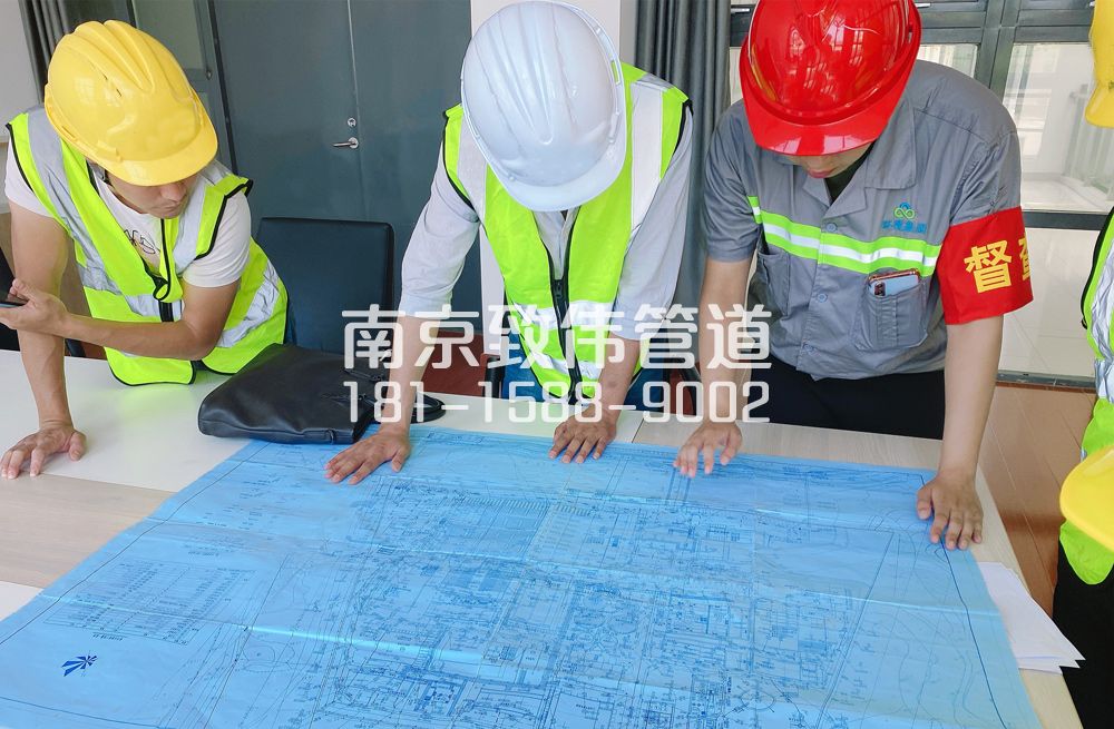 364长江路管道探测